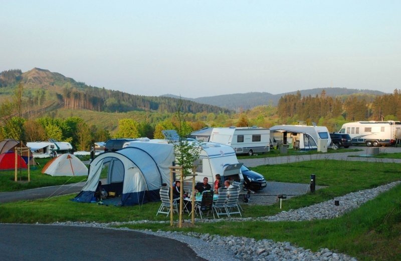 Reclame foto camping brilon